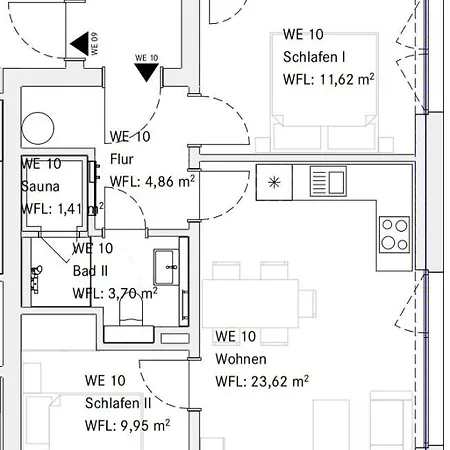 Apartmán Kuestenhain 10 *